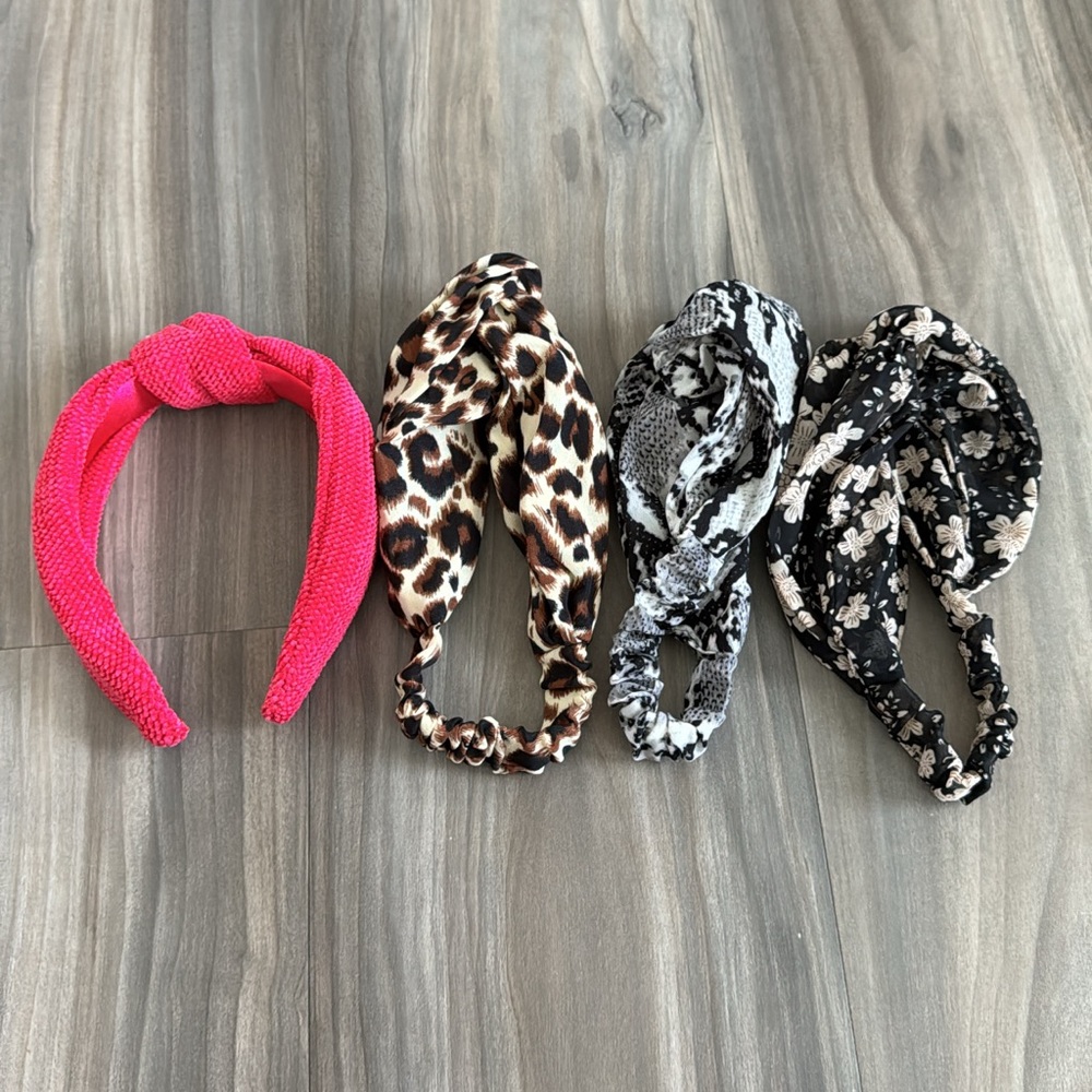 4 headbands